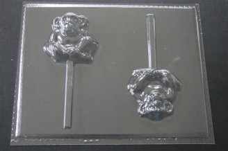 651 Monkey Chocolate or Hard Candy Lollipop Mold